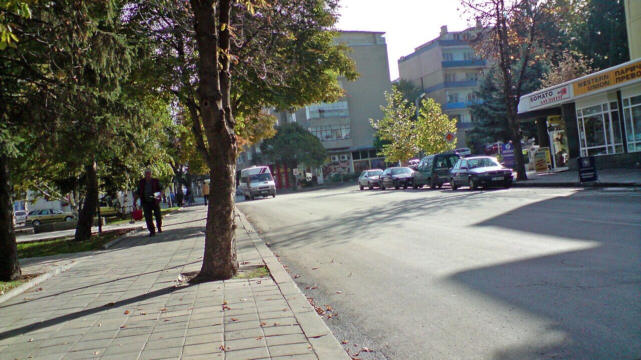 Сгради в центъра на Разград