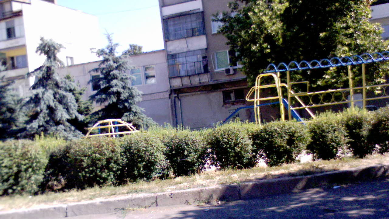 Пешеходната зона в Разград