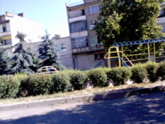 Пешеходната зона в Разград