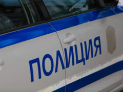 Полицейски автомобил на нощна проверка в Исперих